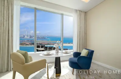 Apartment - Studio - 1 Bathroom for rent in The Palm Tower - Palm Jumeirah - Dubai