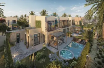 Villa - 3 Bedrooms - 4 Bathrooms for rent in Al Jurf Gardens - AlJurf - Ghantoot - Abu Dhabi