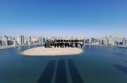شقة - غرفة نوم - 4 حمامات للايجار في برج الممزر - الممزر - الشارقة - الشارقة
