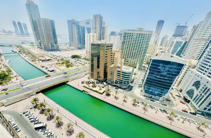 Apartment - 3 Bedrooms - 3 Bathrooms for rent in Queen Tower - Al Qasba - Sharjah