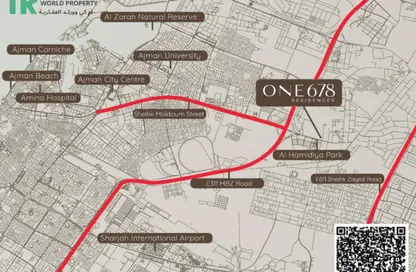 Apartment - 3 Bedrooms - 3 Bathrooms for sale in One 678 Residences - Al Amerah - Ajman