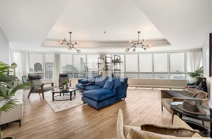 Apartment - 4 Bedrooms - 4 Bathrooms for rent in Horizon Tower - Dubai Marina - Dubai