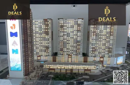 Apartment - 1 Bedroom - 2 Bathrooms for sale in Ajman One - Phase 2 - Ajman Downtown - Ajman