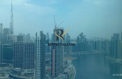 مكتب - استوديو - 1 حمام للايجار في برج تشرشل للأعمال - أبراج تشرشل - الخليج التجاري - دبي