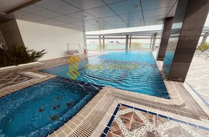 صورة لـ حوض سباحة شقة - 2 غرف نوم - 3 حمامات للايجار في مسكن جمام - شاطئ الراحة - أبوظبي ، صورة رقم 1