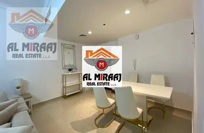 شقة - 2 غرف نوم - 2 حمامات للايجار في مساكن كورنيش عجمان - طريق كورنيش عجمان - عجمان