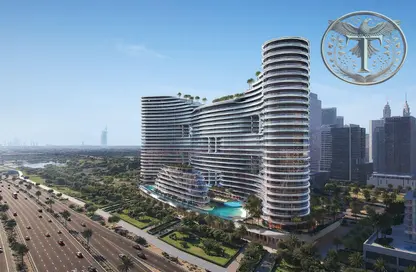Apartment - Studio - 1 Bathroom for sale in Binghatti Aquarise - Business Bay - Dubai