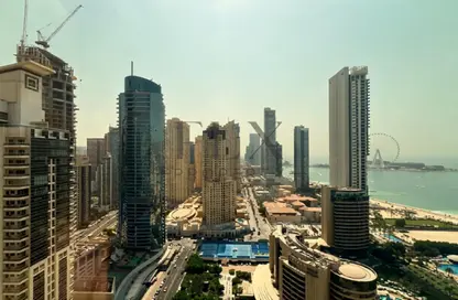 Office Space - Studio - 2 Bathrooms for rent in Al Habtoor Tower - Al Habtoor City - Business Bay - Dubai