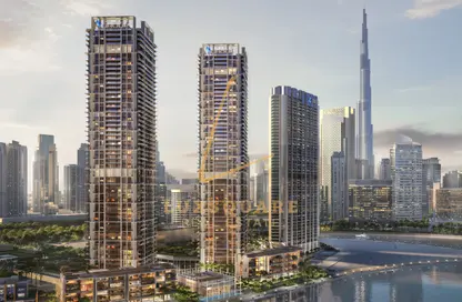 Apartment - 1 Bedroom - 2 Bathrooms for sale in Peninsula Four - Peninsula - Business Bay - Dubai