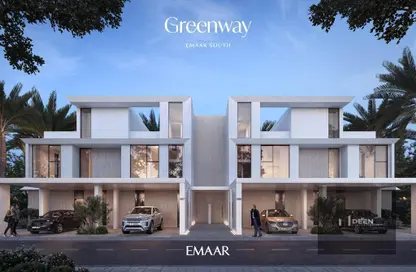 Townhouse - 3 Bedrooms - 4 Bathrooms for sale in Greenway - EMAAR South - Dubai South (Dubai World Central) - Dubai