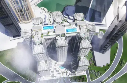 Apartment - 1 Bedroom - 2 Bathrooms for sale in Golf Views Seven City - Jumeirah Lake Towers - Dubai
