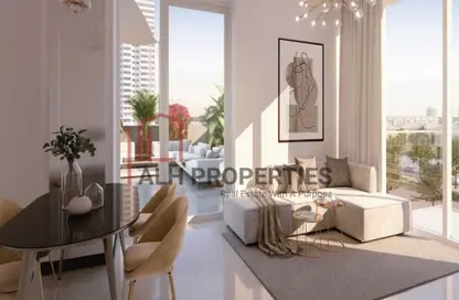 Living / Dining Room image for: Apartment - 1 Bathroom for sale in Azizi Mirage 1 - Dubai Studio City - Dubai, Image 1