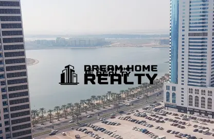 Apartment - Studio - 1 Bathroom for rent in Beach Tower 1 - Al Khan Lagoon - Al Khan - Sharjah
