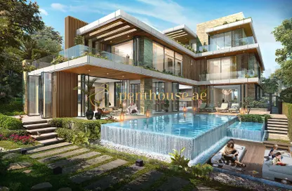 Outdoor House image for: Villa - 7 Bedrooms - 7 Bathrooms for sale in CAVALLI ESTATES - DAMAC Hills - Dubai, Image 1