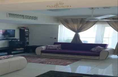 شقة - غرفة نوم - 2 حمامات للايجار في برج الكريكت - مدينة دبي الرياضية - دبي