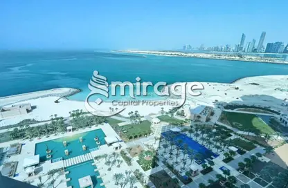 Water View image for: Apartment - 2 Bedrooms - 3 Bathrooms for rent in Fairmont Marina Residences - The Marina - Abu Dhabi, Image 1