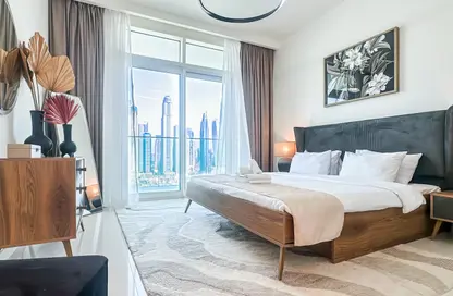 Apartment - 2 Bedrooms - 2 Bathrooms for rent in Sunrise Bay - EMAAR Beachfront - Dubai Harbour - Dubai