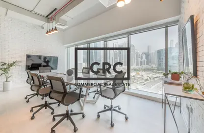 مكتب - استوديو للايجار في برج بورلينجتون - الخليج التجاري - دبي