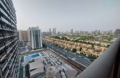 شقة - غرفة نوم - 2 حمامات للايجار في مساكن النخبة الرياضية 10 - مساكن النخبة الرياضية - مدينة دبي الرياضية - دبي