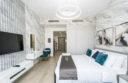 Apartment - Studio - 1 Bathroom for rent in Bloom Towers - Jumeirah Village Circle - Dubai
