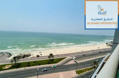 Apartment - 2 Bedrooms - 2 Bathrooms for rent in Ajman Corniche Residences - Ajman Corniche Road - Ajman
