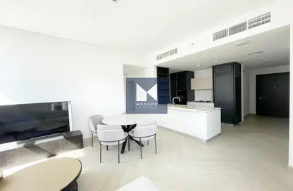 Living / Dining Room image for: Apartment - 1 Bedroom - 1 Bathroom for sale in Wilton Park Residences - Mohammed Bin Rashid City - Dubai, Image 1