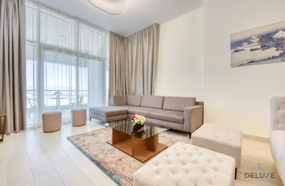 Living Room image for: Apartment - 2 Bedrooms - 2 Bathrooms for rent in Azizi Aliyah - Dubai Healthcare City - Dubai, Image 1