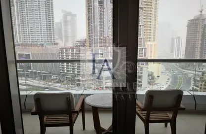 شقة - غرفة نوم - 2 حمامات للايجار في فندق برج ليك - العنوان داون تاون - دبي وسط المدينة - دبي
