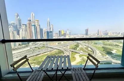 Duplex - 1 Bedroom - 2 Bathrooms for rent in Jumeirah Bay X1 - JLT Cluster X - Jumeirah Lake Towers - Dubai