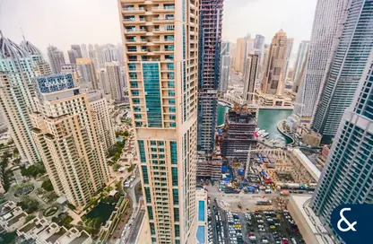 Apartment - 1 Bedroom - 1 Bathroom for rent in MAG 218 - Dubai Marina - Dubai