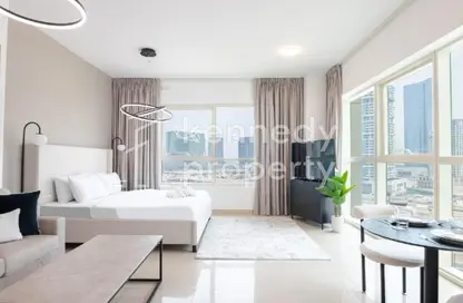Apartment - Studio - 1 Bathroom for rent in Al Maha Tower - Marina Square - Al Reem Island - Abu Dhabi