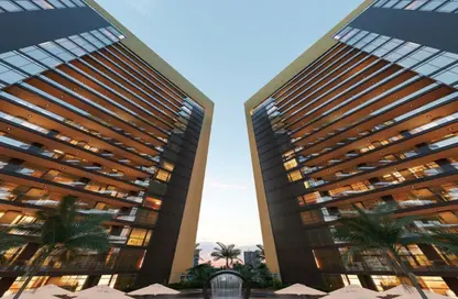 Apartment - 1 Bedroom - 2 Bathrooms for sale in Butterfly Towers - Arjan - Dubai
