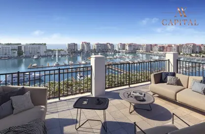 Terrace image for: Apartment - 2 Bedrooms - 3 Bathrooms for sale in Le Ciel - La Mer - Jumeirah - Dubai, Image 1