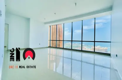Empty Room image for: Apartment - 2 Bedrooms - 3 Bathrooms for rent in Etihad Tower 2 - Etihad Towers - Corniche Road - Abu Dhabi, Image 1