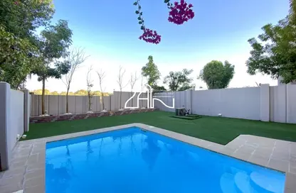 Pool image for: Villa - 5 Bedrooms - 6 Bathrooms for rent in Contemporary Style - Al Reef Villas - Al Reef - Abu Dhabi, Image 1