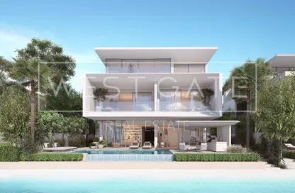 Villa - 6 Bedrooms - 7+ Bathrooms for sale in Palm Jebel Ali - Frond N - Palm Jebel Ali - Dubai