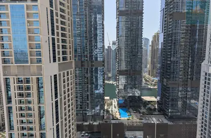 شقة - غرفة نوم - 2 حمامات للايجار في برج ماج 218 - دبي مارينا - دبي