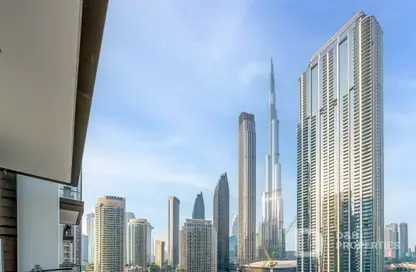 شقة - غرفة نوم - 1 حمام للايجار في برج التاج - دبي وسط المدينة - دبي