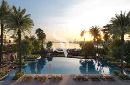 Townhouse - 4 Bedrooms - 5 Bathrooms for sale in Palm Central Private Residences- Frond M - Palm Jebel Ali - Dubai