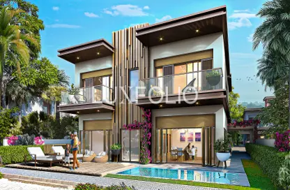 Villa - 6 Bedrooms - 7 Bathrooms for sale in Nice - Damac Lagoons - Dubai