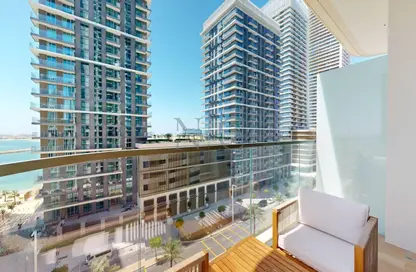 Apartment - 1 Bedroom - 1 Bathroom for rent in Marina Vista - EMAAR Beachfront - Dubai Harbour - Dubai