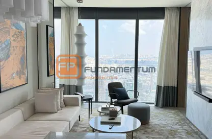 Apartment - 1 Bedroom - 2 Bathrooms for rent in One Za'abeel Tower - Zabeel 1 - Zabeel - Dubai