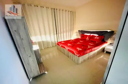 صورة لـ غرفة- غرفة النوم شقة - غرفة نوم - 2 حمامات للايجار في ابراج روز - الخان - الشارقة ، صورة رقم 1