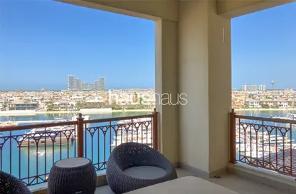 Apartment - 2 Bedrooms - 4 Bathrooms for rent in Marina Residences 6 - Marina Residences - Palm Jumeirah - Dubai