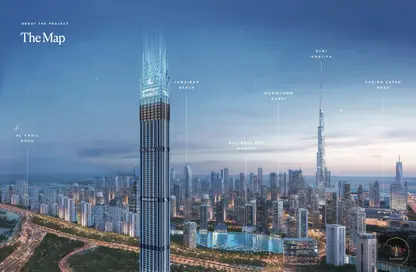 Apartment - 2 Bedrooms - 4 Bathrooms for sale in Burj Binghatti Jacob  and  Co - Business Bay - Dubai