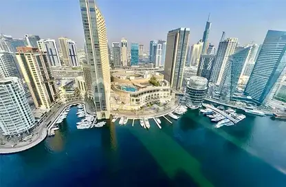 شقة - غرفة نوم - 2 حمامات للايجار في باي سنترال غرب - باي سنترال - دبي مارينا - دبي