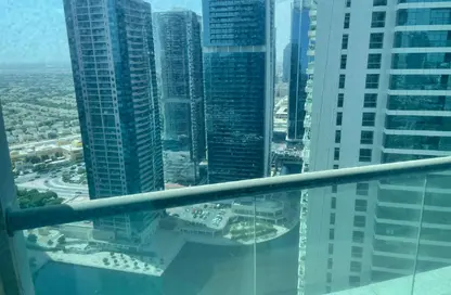 Apartment - 1 Bedroom - 2 Bathrooms for rent in Jumeirah Bay X1 - JLT Cluster X - Jumeirah Lake Towers - Dubai