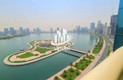 Apartment - 2 Bedrooms - 3 Bathrooms for rent in Al Majaz 3 - Al Majaz - Sharjah