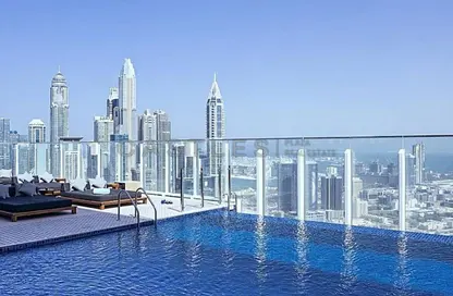 Pool image for: Apartment - 2 Bedrooms - 3 Bathrooms for rent in The Residences JLT - Jumeirah Lake Towers - Dubai, Image 1