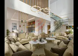 Living Room image for: Duplex - 2 Bedrooms - 2 Bathrooms for sale in Yas Beach Residences - Yas Bay - Yas Island - Abu Dhabi, Image 1